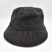 Black Denim Bucket Hat - Anti-Social Dog Owner