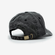 Black Denim Cap - Cat Mom