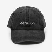 Black Denim Cap - IGGYMINATI