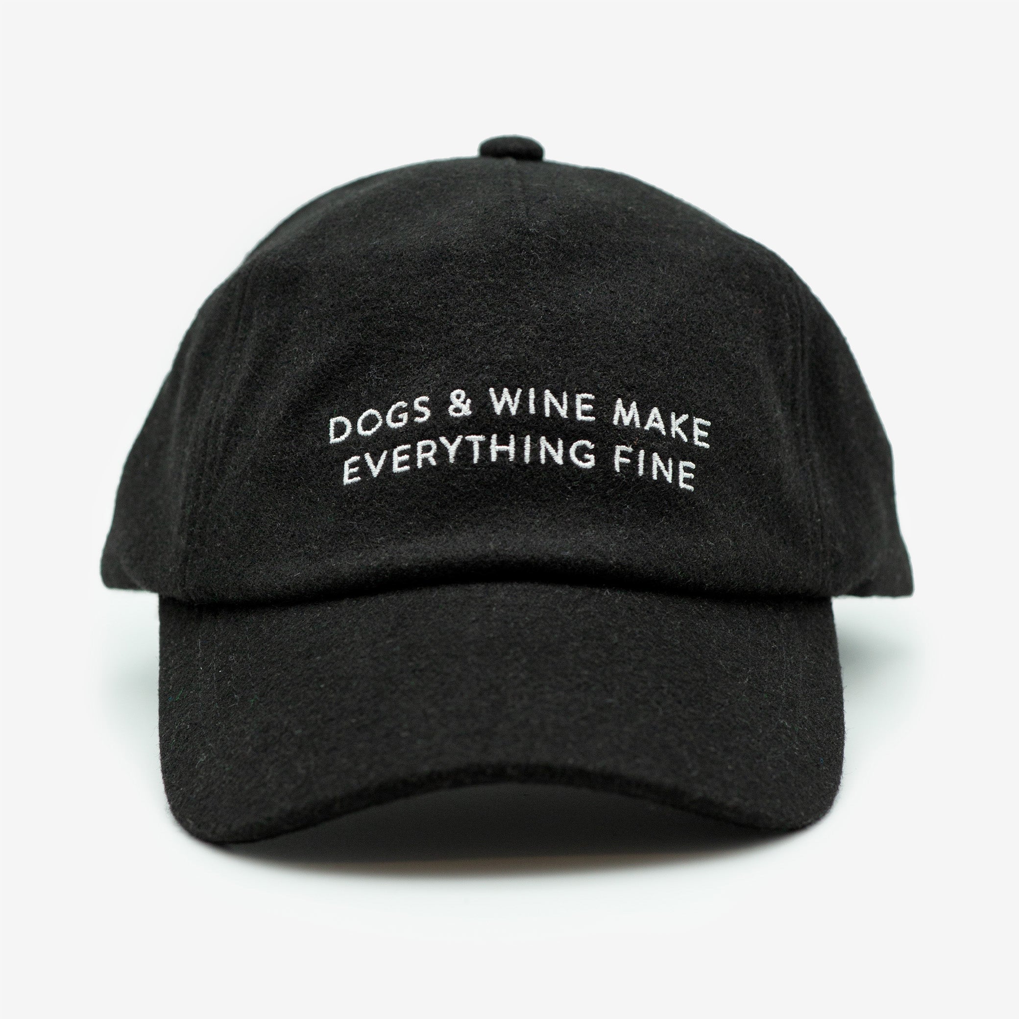 black-wool-cap-dogs-and-wine-make-everything-fine-front.jpg