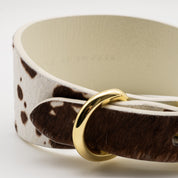 Cow Dog Collar Wide