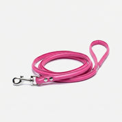 Glossy Pink Dog Lead