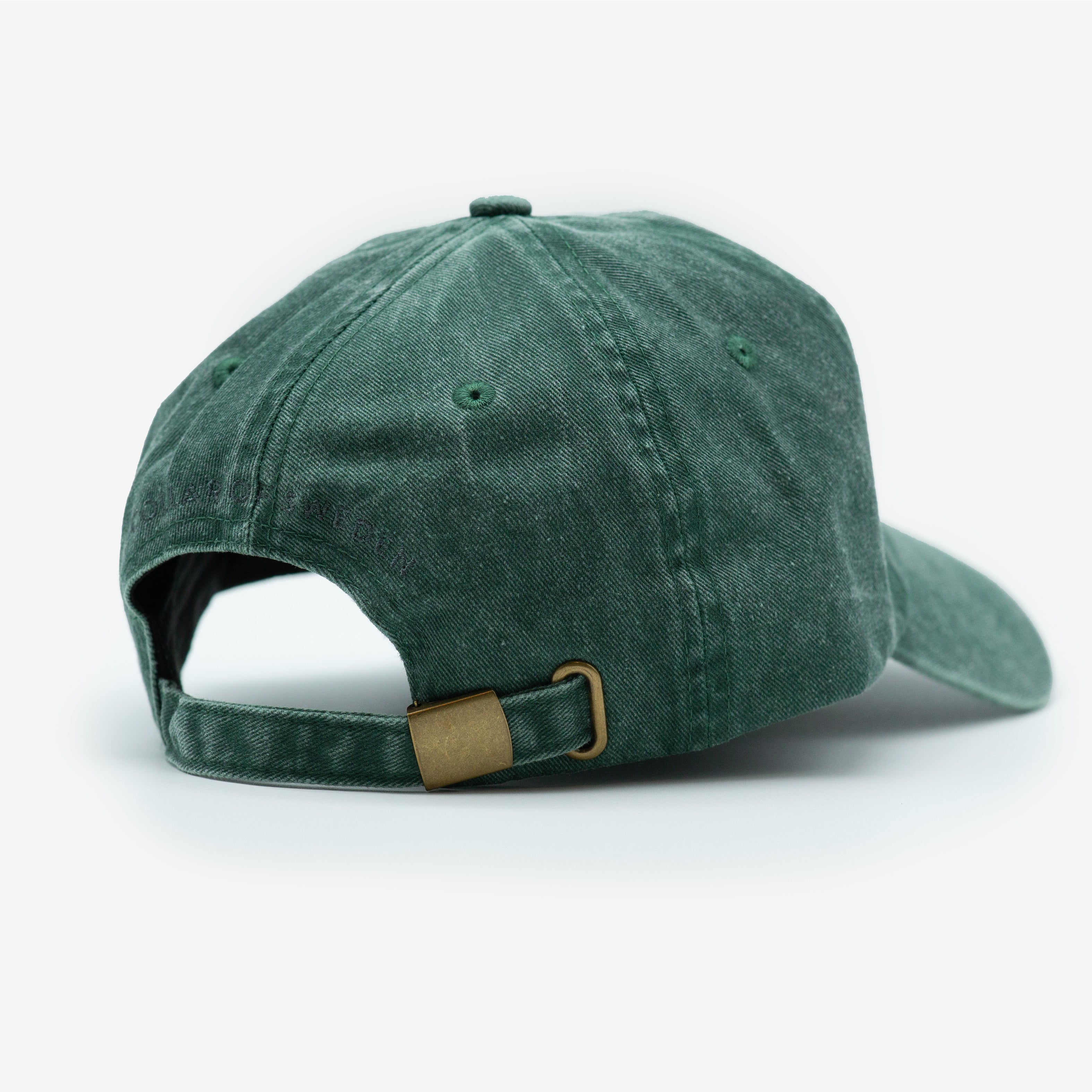 Green Denim Cap - The Dogfather