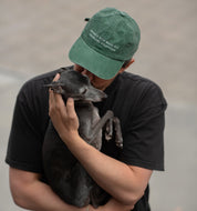 Green Denim Cap - Barks & Beer Make All Problems Disappear