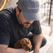 Sivý denim šiltovka - The Dogfather 