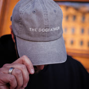 Sivý denim šiltovka - The Dogfather 