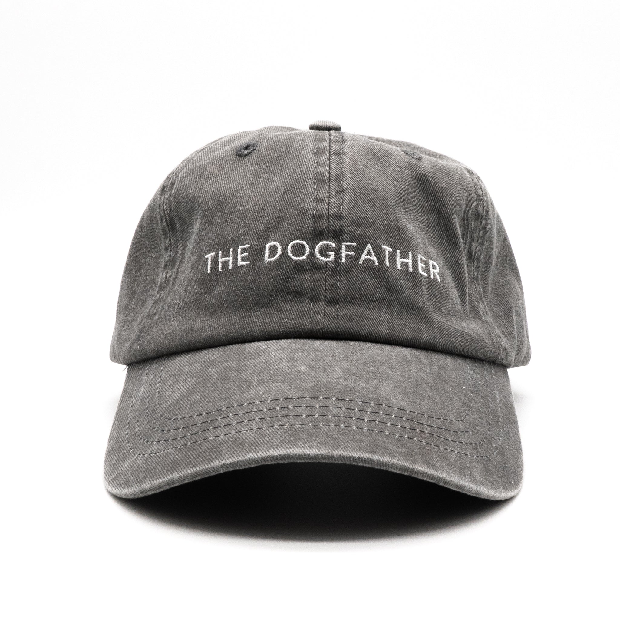 Sivý denim šiltovka - The Dogfather 