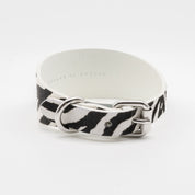 Zebra Dog Collar Wide