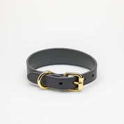 image - Dark Grey Vegan Collar Large Thin
